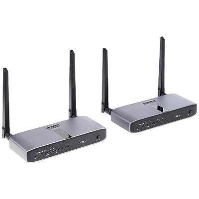 SpeaKa Professional SP-HWE-800 Draadloze HDMI-set 150 m 5 GHz 1920 x 1080 Pixel Veilige draadloze overdracht, Doorgeluste HDMI-uitgang SpeaKa Professional SP-HWE-800 Draadloze HDMI-set 150 m 5 GHz 1920 x 1080 Pixel Veilige draadloze overdracht, Doorgeluste HDMI-uitgang