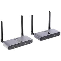SpeaKa Professional SP-HWE-800 Draadloze HDMI-set 150 m 5 GHz 1920 x 1080 Pixel Veilige draadloze overdracht, Doorgeluste HDMI-uitgang - thumbnail