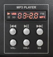Skytec STM-3020B 6-kanaals mengpaneel met USB/MP3-speler budget - thumbnail