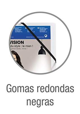 OXFORD Polyvision elastomap, formaat A4, uit PP, transparant blauw