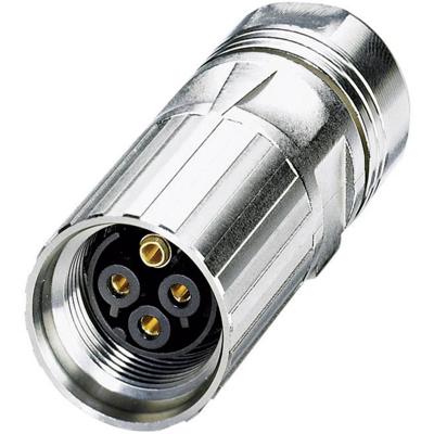 Vermogensconnector - Power M17 - M P20 1607682 ST-3ES1N8A8003 Zilver Phoenix Contact Inhoud: 1 stuk(s)
