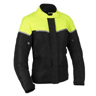OXFORD jas "spartan long wp ws jacket zwart". jacket spartan da bw/neon yellow long size