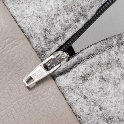 Bia bed kunstleer hoes hondenmand taupe