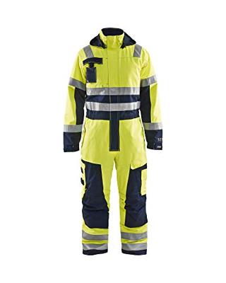 Blåkläder Multinorm Winteroverall 63681530 | High-Vis Geel/Marineblauw | Maat 48 - 7330509390832