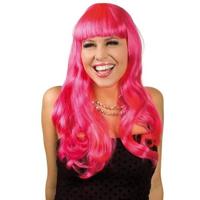 Pruik chique pink - thumbnail