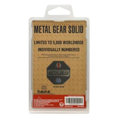 Metal Gear Solid Collectable Coin Solid Snake Limited Edition