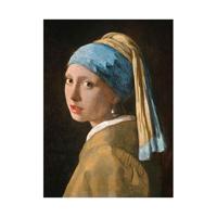 Clementoni legpuzzel vermeer girl with pearl earring, 1000st. - thumbnail