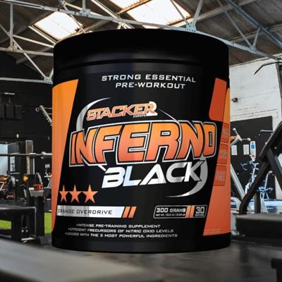 Stacker2 Inferno Black Orange Overdrive (300 g)