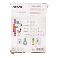 Fellowes lamineerhoes Capture125 Super Quick ft A4, 250 micron (2 x 125 micron), pak van 100 stuks - thumbnail
