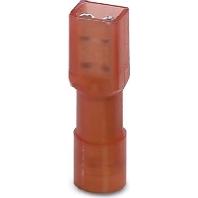 Phoenix Contact 3240534 Platte stekker (female) Insteekbreedte: 2.8 mm Insteekdikte: 0.5 mm 180 ° Volledig geïsoleerd Rood 50 stuk(s) - thumbnail