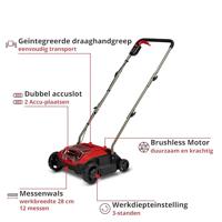 Einhell GC-SC 18/28 DS Li-Solo Gazonbeluchter Werkbreedte 28 cm - thumbnail