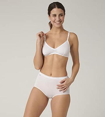 Dames Basic Maxi slip - Taille dames ondergoed katoen - Dames onderbroek
