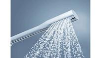 GROHE Euphoria Cosmopolitan Stick Handdoucheset - 1 straalsoort - met houder - met wandaansluitbocht - gladde slang - 150cm - chroom 26404000 - thumbnail