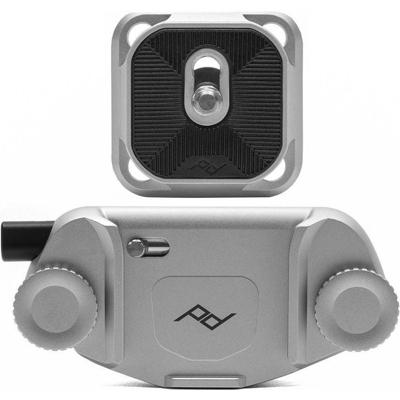 Peak Design Capture Clip v3 zilver kit