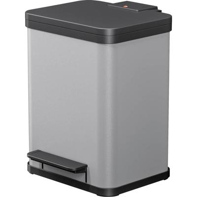 Hailo 0619-220 öko uno plus m pedaalemmer 17l grijs
