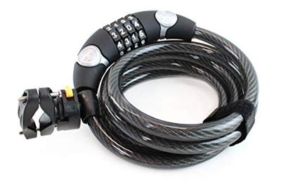 CONTEC zahlen-spiralkabelschloss "ecoloc" ct coiled cab.lock ecoloc 12mm x 185cm black CONTEC zahlen-spiralkabelschloss "ecoloc" ct coiled cab.lock ecoloc 12mm x 185cm black