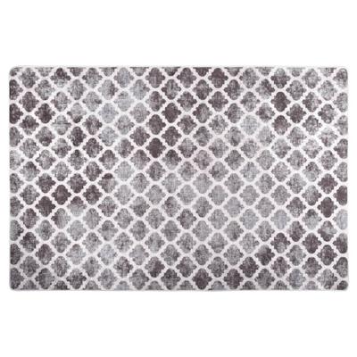VidaXL Vloerkleed wasbaar anti-slip 80x150 cm meerkleurig
