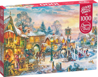 Winter Twilight Puzzel 1000 Stukjes - thumbnail