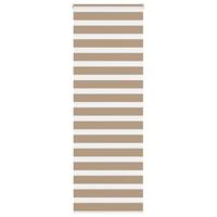 VidaXL Zebra blind 80x200 cm stofbreedte 75,9 cm polyester zandbruin - thumbnail