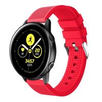 Smart Watch silicone polsband horlogeband voor Garmin VivoActive 3 (rood) - thumbnail