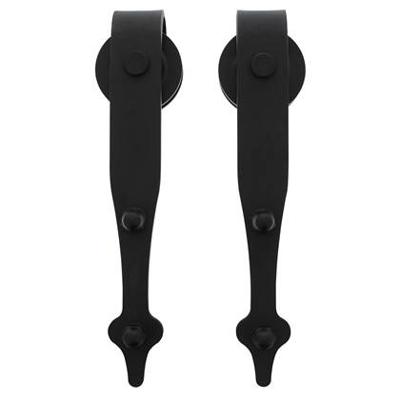 Intersteel Set van 2 hangrollen Classic 29cm - mat zwart