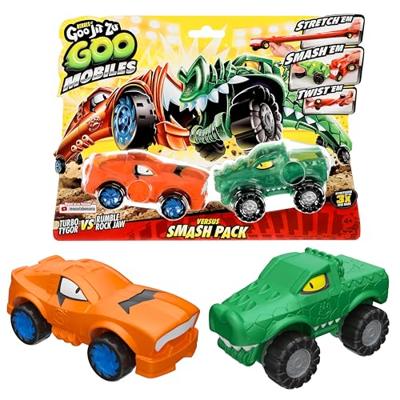 Miniatuurvoertuigen - MOOSE TOYS - GOO MOBILES - TURBO TYGER VS RUMBLER JAW