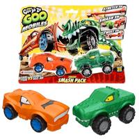 Miniatuurvoertuigen - MOOSE TOYS - GOO MOBILES - TURBO TYGER VS RUMBLER JAW - thumbnail