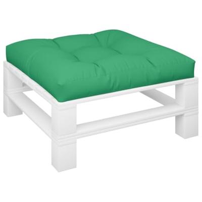 VidaXL Palletkussen 70x70x12 cm stof groen - thumbnail