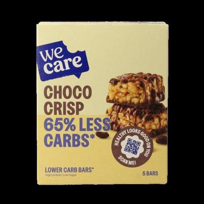 WeCare Low Carb Choco Crisp Bars