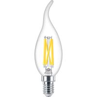 PHILIPS - LED Lamp E14 - MASTER LED E14 Gebogen-Tip Kaars Filament Helder 3.4W 470lm - 922-927 Dim to Warm 2200K-2700K - Beste Kleurweergave - Dimbaar | Vervangt 40W - thumbnail