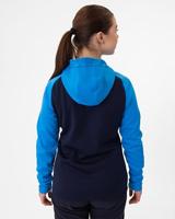 JAKO 6824D Jas Met Kap Iconic Dames - Marine Jako-Blauw/Fluogeel - 36 - thumbnail