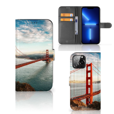 iPhone 13 Pro Max | Flip Cover | Golden Gate Bridge