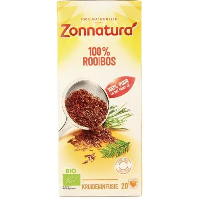 Zonnatura Biologische Thee 100% Rooibos bij Jumbo