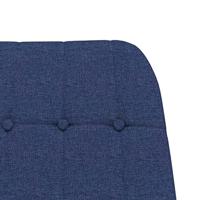 Schommelstoel stof blauw - thumbnail