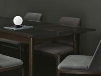 ECO-Light Tischleuchte 9110-L1 NERO Tafellamp E14 Wit, Zwart - thumbnail