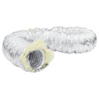 VidaXL Ventilatieslang geïsoleerd ø12,5 cm 6 m aluminium - thumbnail