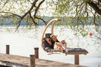 Amazonas Swing Lounger Anthracite hangstoel - thumbnail