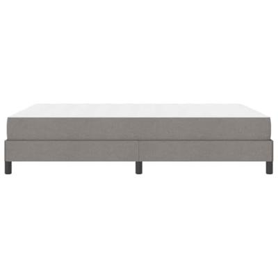 Boxspring bed Anders Taupe 140 x 200 cm Stof
