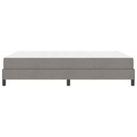 Boxspring bed Anders Taupe 140 x 200 cm Stof - thumbnail
