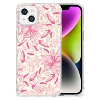 iPhone 14 Case Pink Flowers - thumbnail