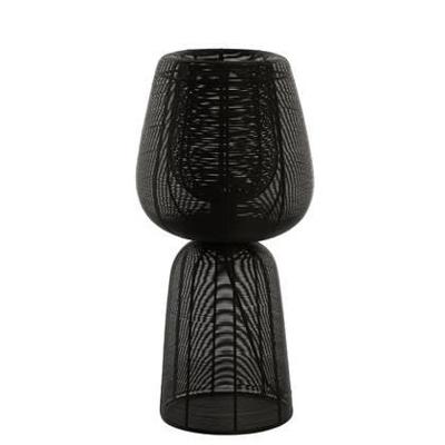 Light & Living Tafellamp 'Aboso' 54cm, kleur Mat Zwart