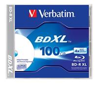 Verbatim BD-R XL 100GB, SINGLE PACK, 4X schrijfsnelheid - thumbnail