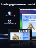 USB-C-kabel - UGREEN - 1 m datakabel - 60 W - Nylon - PD - Zwart - thumbnail