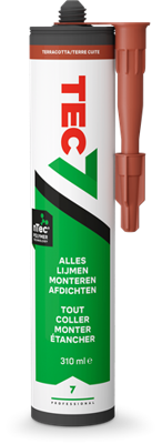 Tec7 patroon universele kit 310ml terracotta - 535706000