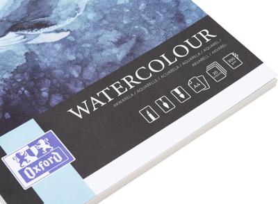 Aquarelblok oxford watercol a4 20v 300gr gelijmd