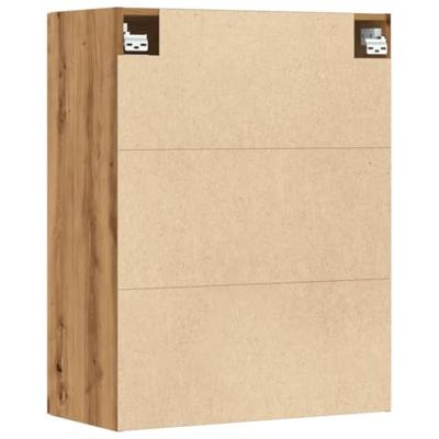 Hangkast 69,5x34x90 cm artisanaal eikenkleurig