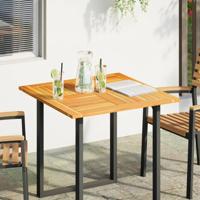 Tafelblad vierkant 80x80x2,2 cm massief acaciahout - thumbnail