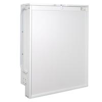 Wandcommode - 66 x 76,5 x 79 cm - ROBA - Opvouwbaar - Wit - thumbnail