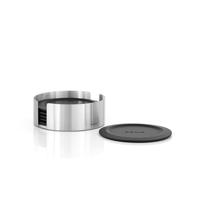 BLOMUS - Lareto - Glasonderzetters set/6 Black - thumbnail