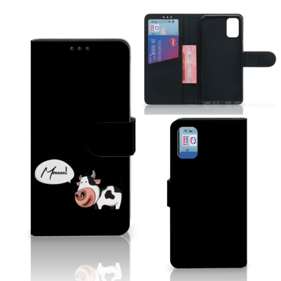 Samsung Galaxy A41 Leuk Hoesje Cow Samsung Galaxy A41 Leuk Hoesje Cow
